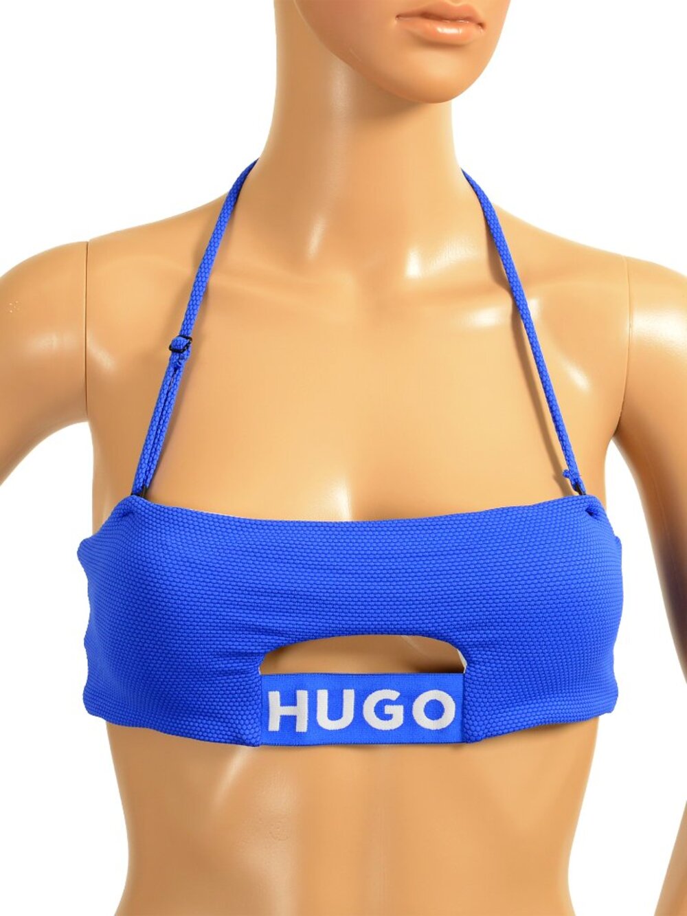 Hugo Boss Women's "DOTTI Bandeau" Padded Swim Top Bandeau Bra US S IT 40